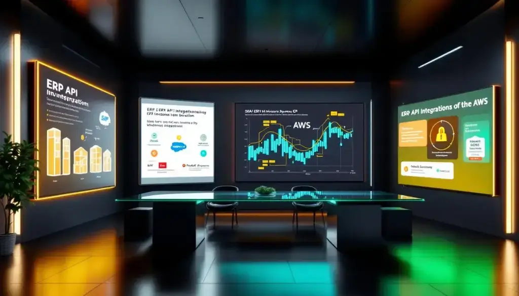 Examples of different ERP API integrations in action.